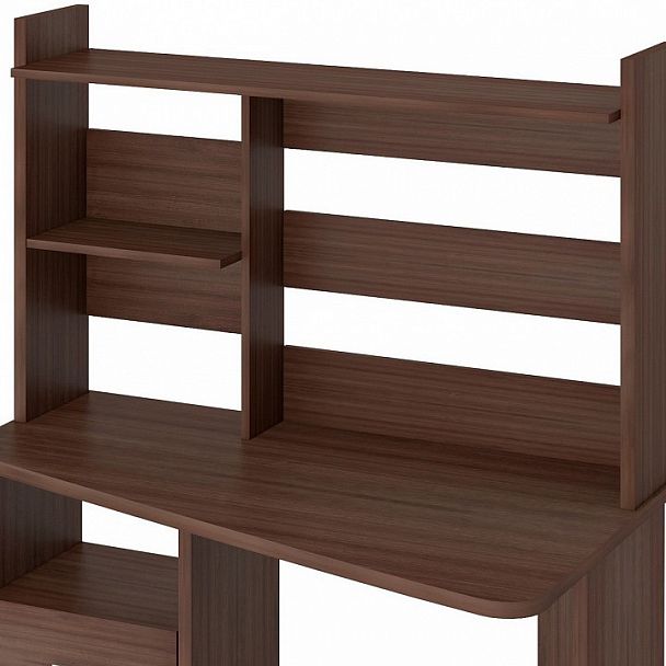 Стол компьютерный Домино Лайт СКЛ-Трап120+НКЛ-120 Шамони правый - Вид 3