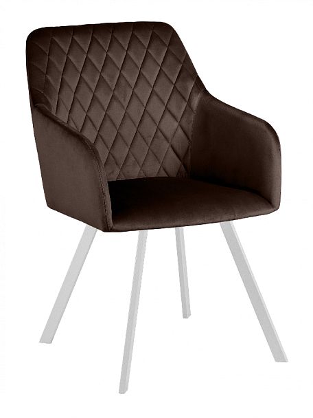 Комплект кресел Барли, Confetti coffee/белый, 3 шт. - Вид 3