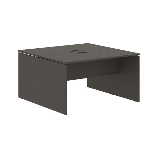 Стол двойной ED2ST 1367 Мокко/Черный 1360х1346х750 EDIS - Вид 1