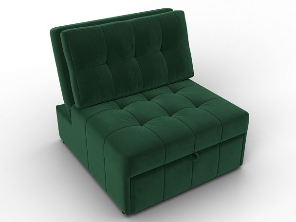 Кресло-кровать Лига-107 (80) Велюр зеленый - Вид 6