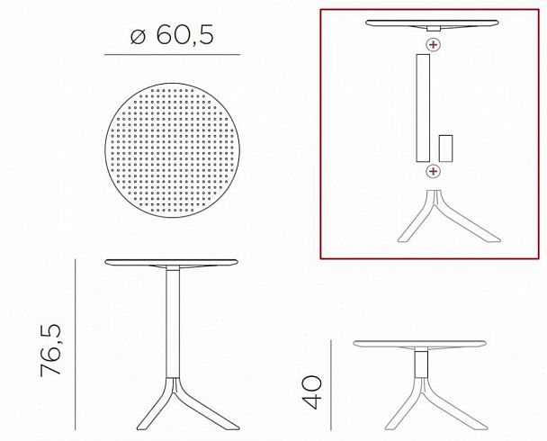 Стол обеденный Step - Вид 9