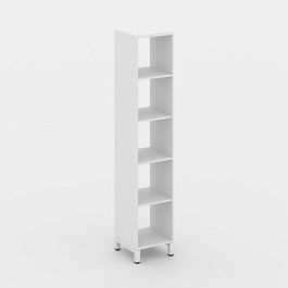 Стайл Проджект Каркас стеллажа 5 яр. SN.KS-510 Белый/Металл Белый 387*400*1982 - Фото предпросмотра