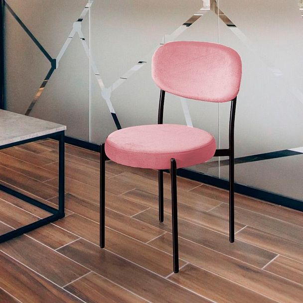 Стул Mason, бархат пудровый 15 - Вид 4