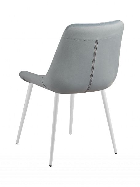 Комплект стульев Эйден, Confetti dusty blue/белый, 2 шт. - Вид 5