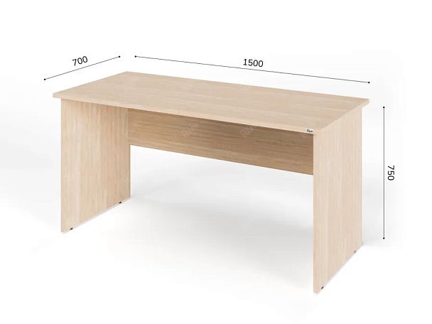 ЛАЙТ / LIGHT RLG002-15x7 Прямоугольный стол 150x70x75 Дуб Сонома - Вид 2