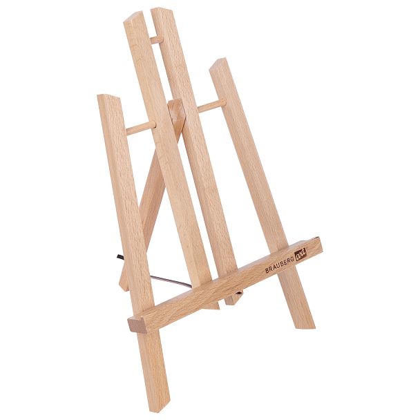 Мольберт настольный из бука 19х16х28 см, высота холста до 30 см, лакированный, BRAUBERG ART CLASSIC, 192253 - Вид 5