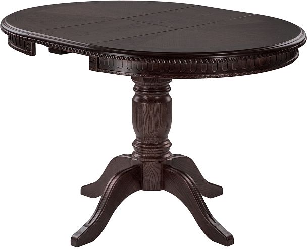 Стол деревянный раскладной Лорель D90 Венге - Вид 6