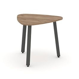 Стайл Проджект Стол переговорный SN-5.SPRG-70.3 Дуб Табак/Металл Антрацит 900*900*750 - Фото предпросмотра