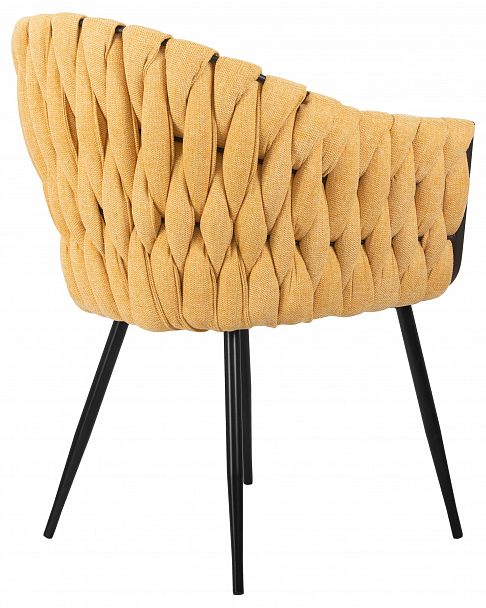 Стул обеденный DOBRIN MATILDA (жёлтая ткань (LAR 275-8)) - Вид 4