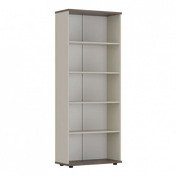 Стеллаж New Line 80x37x200 дуб шамони темный - Вид 1