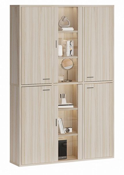 Шкаф-витрина Домино СУ(ш3в2)+4ФГ+2ФС Карамель - Вид 2