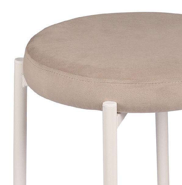 Комплект табуретов Кен, Confetti smoke/белый, 3 шт. - Вид 2