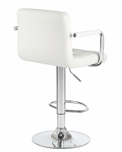 Стул барный DOBRIN KRUGER ARM (белый) - Вид 4