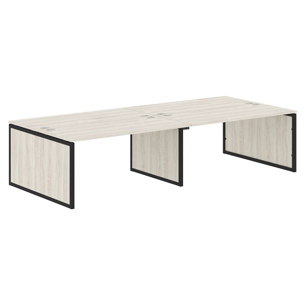 Стол 4-х местный XQPWST 3214 Сосна Эдмонт/Антрацит 3200х1406х750 XTEN-QP - Вид 1