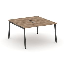 Стайл Проджект Рабочая станция 2-х сторон. SN-4A.DRS-001 Дуб Табак/Металл Антрацит 980*1232*750 - Фото предпросмотра