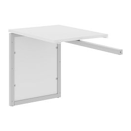 Брифинг приставка XQPR 889 Белый/Алюминий 800х600х750 XTEN-QP - Фото предпросмотра