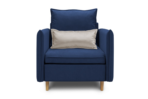 Кресло-кровать «Оливер» синий - Вид 2