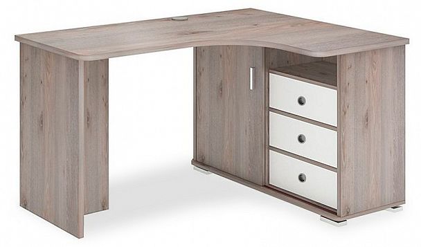 Стол письменный Домино СР-145С Белый/Нельсон правый - Вид 1