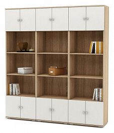 Стеллаж комбинированный Тунис-6 - Фото предпросмотра