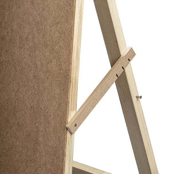 Мольберт напольный "Хлопушка", планшет 60x58 см, в собранном виде 58x120x5 см, BRAUBERG ART DEBUT, 192336 - Вид 10