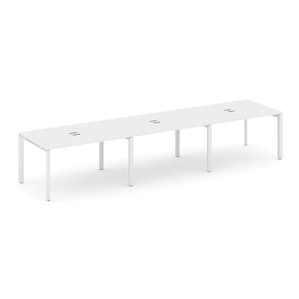 Style Project Next Стол переговорный SN-59P.SPRG-024 Белый/Металл Белый 4740*980*750 - Вид 1