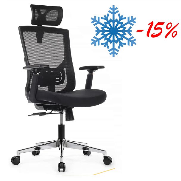 Кресло Step RCH A2320 Чёрный/Чёрный - Вид 5