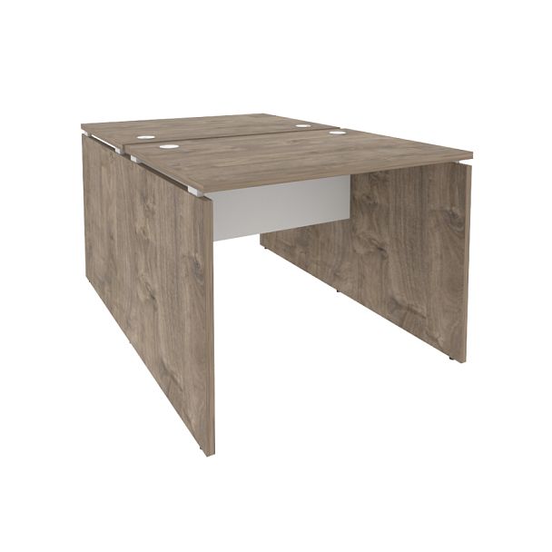 Onix Рабочая станция O.D.RS-2.1.7 Тиквуд темный/Белый бриллиант 980*1475*750 - Вид 1