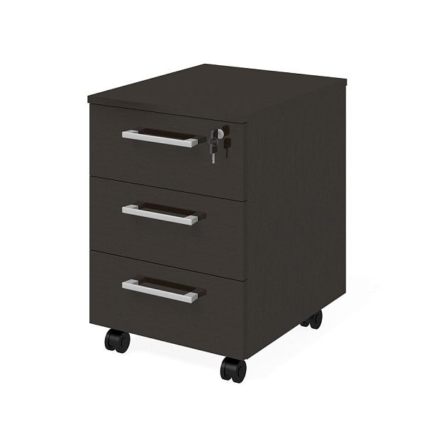 Тумба офисная "Фаворит"  ПК-ФВТ-ТММ43Х46/Т25-В4-179 дуб ферраре - Вид 1