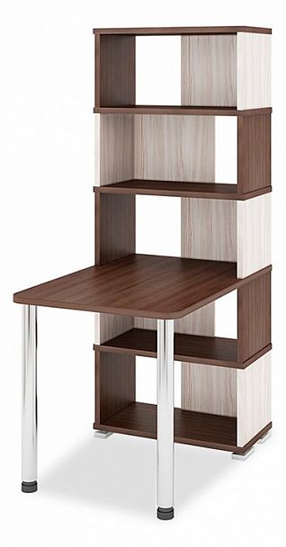 Стол компьютерный Домино СБ-10М/5 Карамель/Шамони - Вид 1