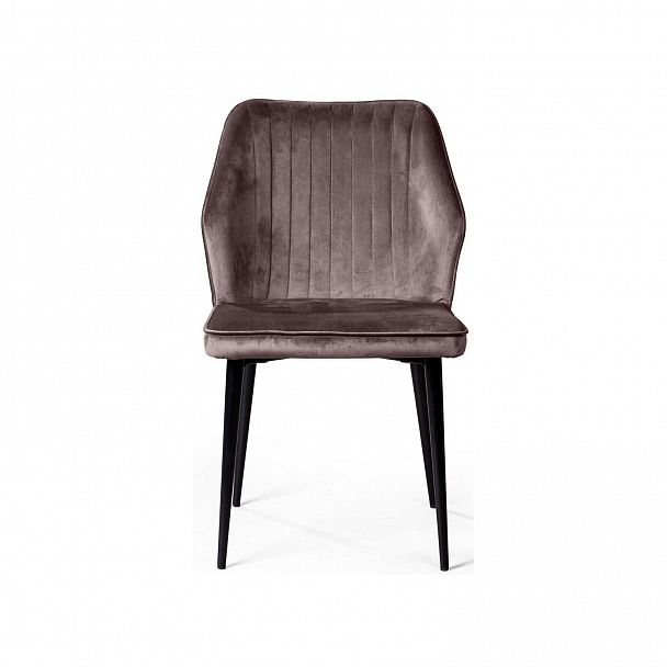 Стул Berg, бархат антрацит 14 - Вид 3