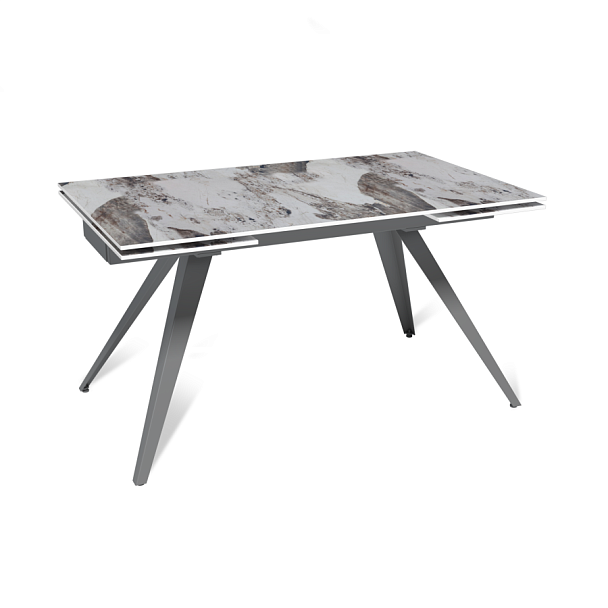 Стол раскладной Asti (140+40+40), керамика глянцевая Pandora - Вид 1