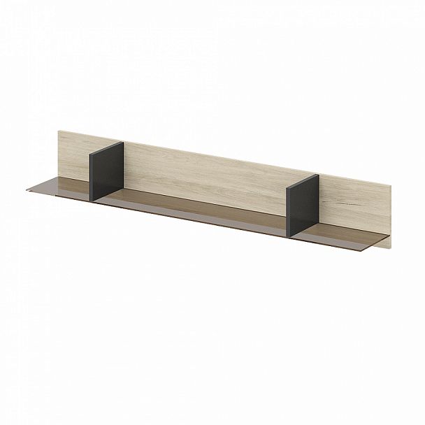 Полка навесная "City" ПК-СИТ-ПЛН160Х25-В1-1031 кронберг - Вид 1