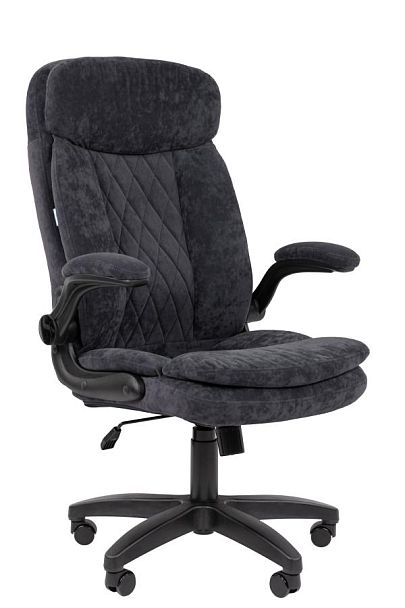 Кресло Chairman Home 533 Россия ткань S темно-серый - Вид 1