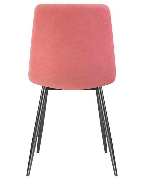 Стул обеденный DOBRIN ALEX (черные матовые ножки, розовая ткань (UF860-05B)) - Вид 5