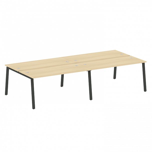 Рабочая станция "Metal System" БА.СМ-4.4 акация/антрацит - Вид 1