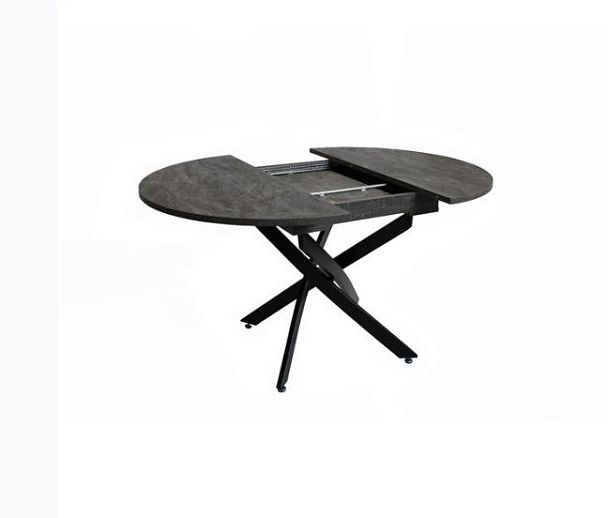 Стол НАНТ ЛДСП, d1000(1310)*1000, Шелковый камень Шелковый камень - Вид 3