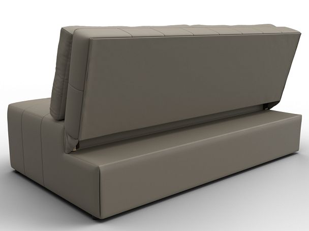 Диван прямой Лига-107 (160) Экокожа бежевый - Вид 5