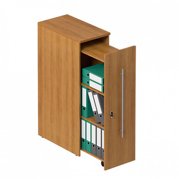 Стеллаж вертикальный с замком, правый "Формула" ФР 339 вяз светлый - Вид 1