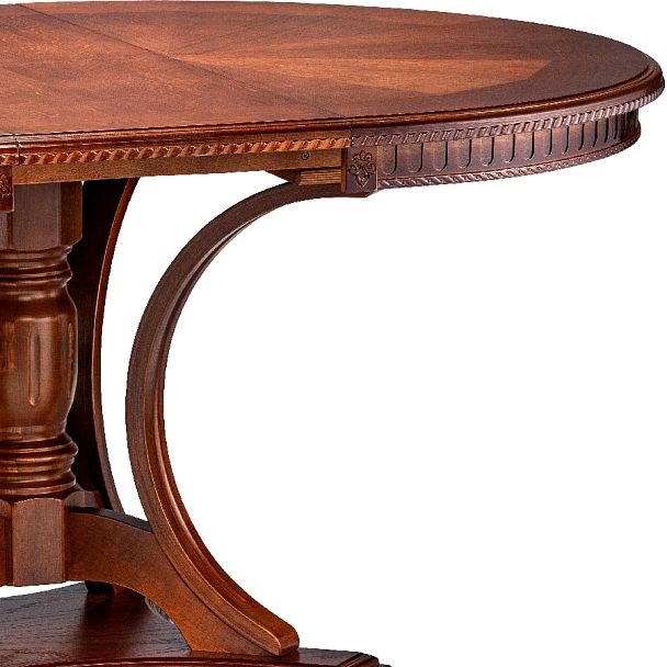 Стол деревянный раскладной Лорден D120 Миланский орех - Вид 9