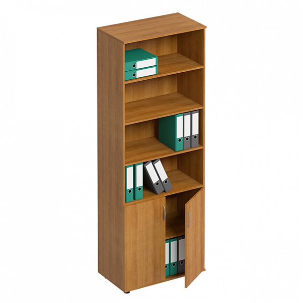 Шкаф для документов полузакрытый "Формула" ФР 371 вяз светлый - Вид 1