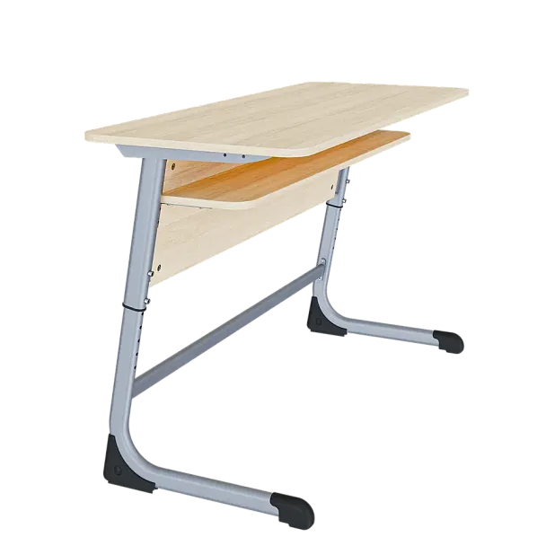 Парта Smart на плоскоовале 2М (столеш. ЛДСП ЗУ, экран ЛДСП, полка), гр.4-6 - Вид 4