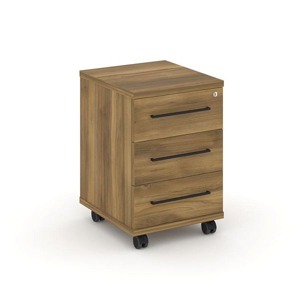 Rift Тумба мобильная усиленная RF.TM-002 Сандал Янтарный/Металл Черный 416*460*615 - Вид 1