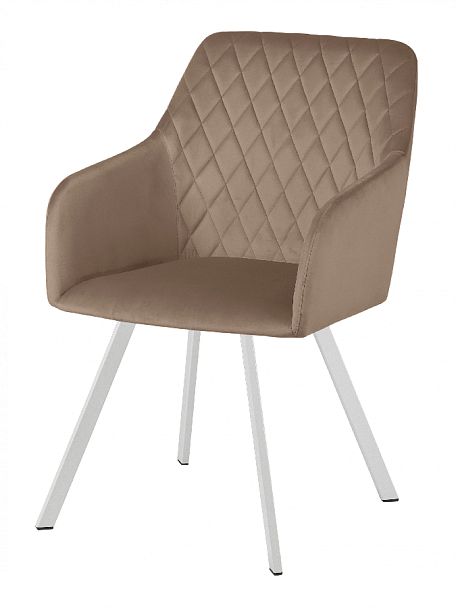 Комплект кресел поворотных Барли, Confetti latte/белый, 3 шт. - Вид 2