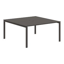 Стол 2-х местный EUWST 1516 Мокко/Мокко 1560х1606х750 EDIS - Фото предпросмотра