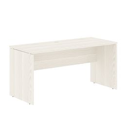 Стол прямой EDST 1567 Ясень Траун/Белый 1560х670х750 EDIS - Фото предпросмотра