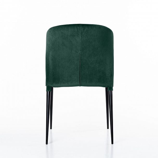 Стул Albert (Альберт), бархат зеленый 19, стопируемый - Вид 4
