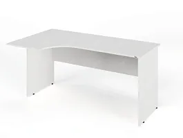 ЛАЙТ / LIGHT RLG004-16x9L Угловой стол 160x90x75 Белый - Фото предпросмотра