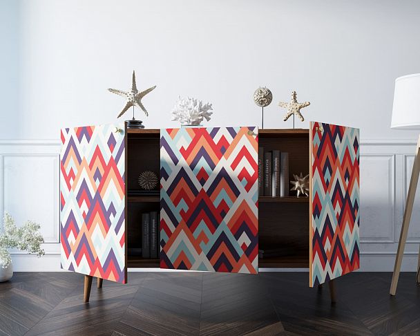 Комод "Berber" три дверки 2 принт - Вид 5