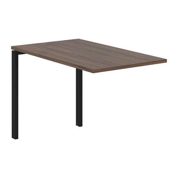 Брифинг-приставка EUB 1167 Дуб Денвер тёмный/Черный 1160х670х750 EDIS - Вид 1