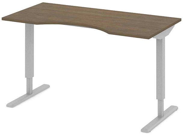 Стол офисный рабочий "Трансформер"  ПК-ТРС-СТЭ160Х80/ЭР-В1-299 дуб шамони - Вид 1